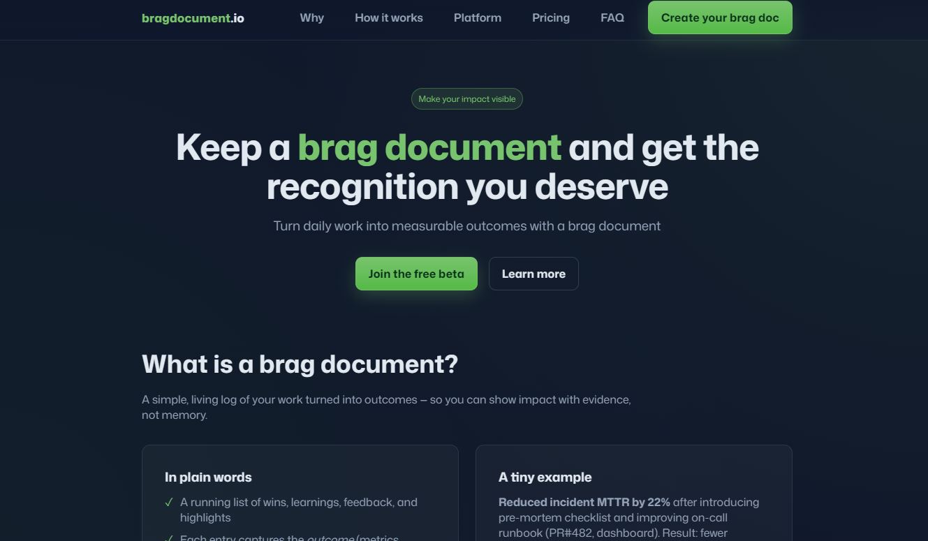 bragdocument.io
